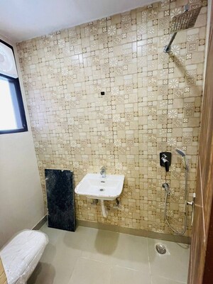 Bathroom in 3 BHK Builder Floor at Saket – for Rent