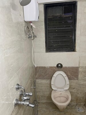 Bathroom in 3 BHK Apartment at Andheri West – for Rent