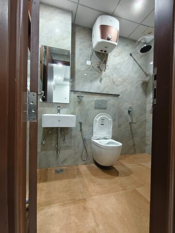 Bathroom in 2 BHK Builder Floor at Kohli One Malibu Town, Sector 47 – for Rent
