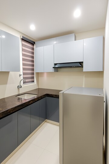 Kitchen in 2 BHK Builder Floor at Kohli One Malibu Town, Sector 47 – for Rent