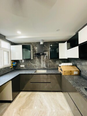 Kitchen in 4 BHK Builder Floor at Saket – for Rent