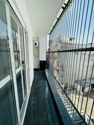 Balcony in 4 BHK Builder Floor at Saket – for Rent
