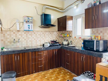 Kitchen in 2 BHK Builder Floor at Kondapur – for Rent