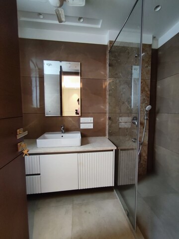Bathroom in 3 BHK Builder Floor at Greater Kailash – for Rent