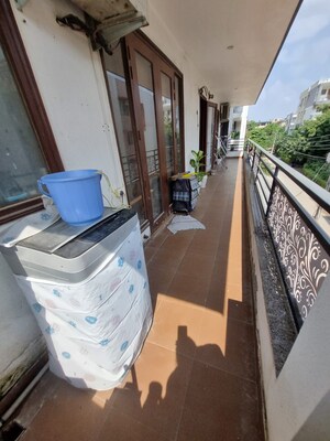 Balcony in 2 BHK Builder Floor at Tanvi villa, Sector 45 – for Rent