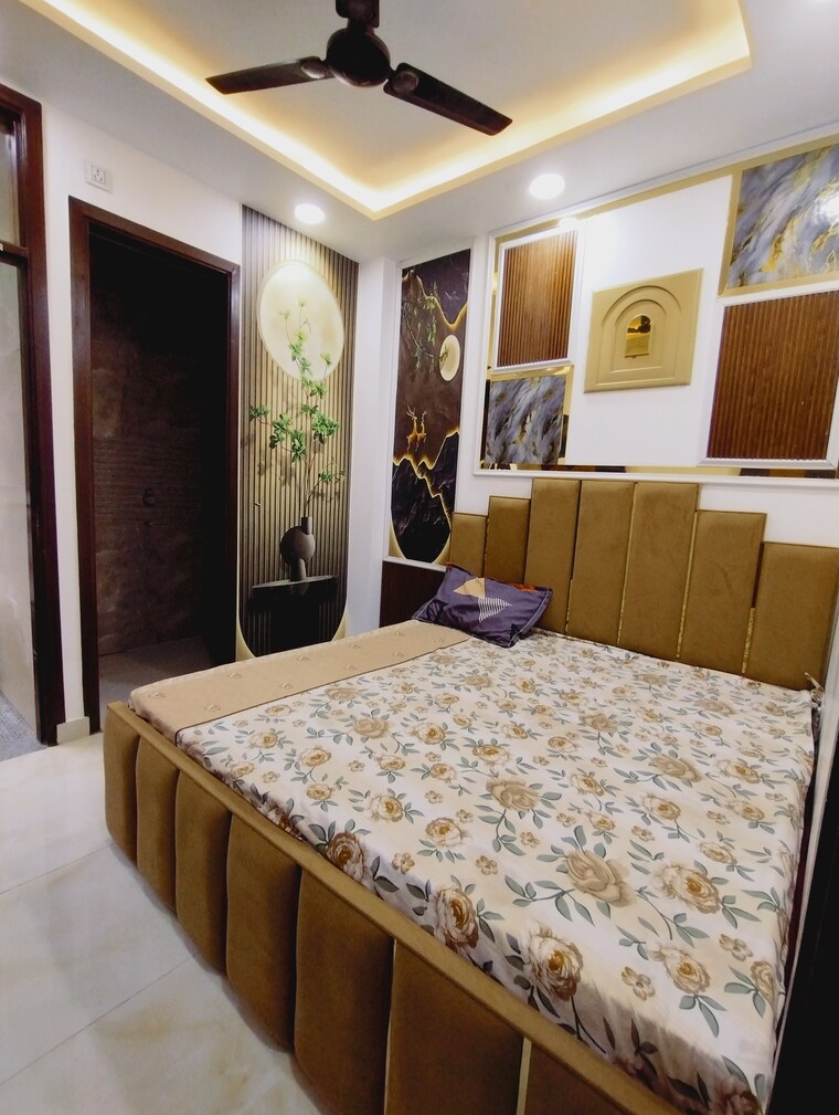 Bedroom, uttam nagar 2 Bedroom 550 Sq.Ft. Builder Floor In Uttam Nagar Delhi 9256157