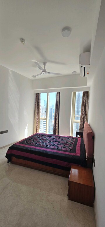 Bedroom in 2 BHK Apartment at Lodha World View, Worli – for Rent
