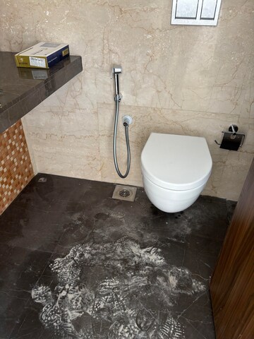 Bathroom in 2 BHK Apartment at Lodha World View, Worli – for Rent