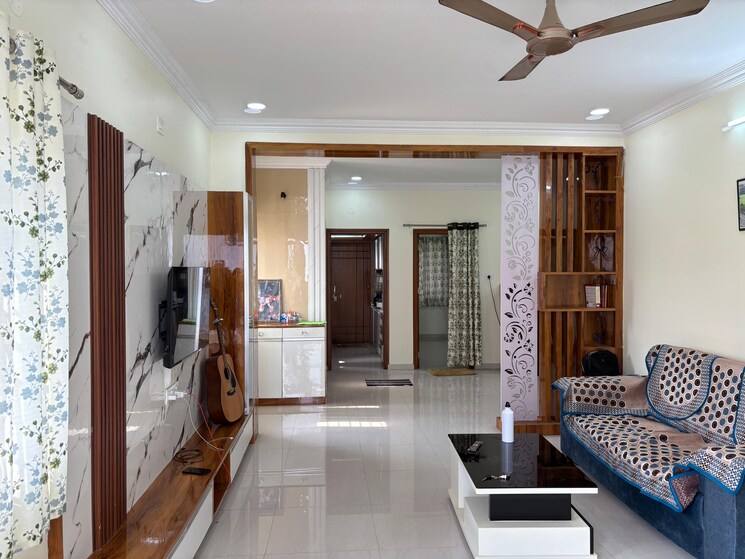 Living Room, gachibowli 2 Bedroom 1400 Sq.Ft. Builder Floor In Gachibowli Hyderabad 9256203