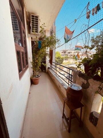 Balcony in 3 BHK Builder Floor at Raghu Residency, Muralipura – for Sale