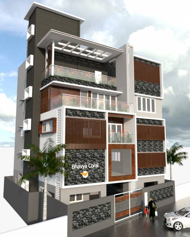 2 BHK + Pooja Room Apartment For Sale in Bhavya Coral