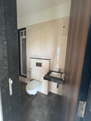 Bathroom in 2 BHK Apartment at Sheth Zuri, Laxmi Nagar – for Rent
