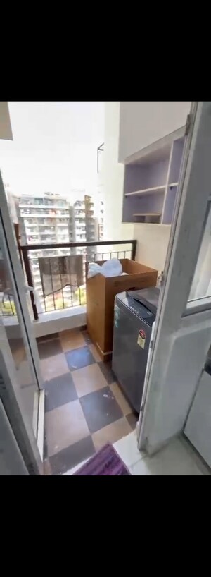 Staircase in 3 BHK Apartment at Vasu Fortune Residency Phase II, Raj Nagar Extension – for Rent