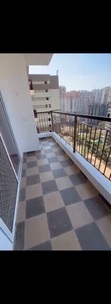 Balcony in 3 BHK Apartment at Vasu Fortune Residency Phase II, Raj Nagar Extension – for Rent