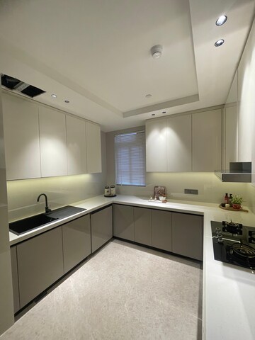 Kitchen in 2 BHK Apartment at Lodha World View, Worli – for Rent