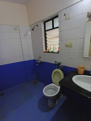 Bathroom in 3 BHK Apartment at Gera Emerald City, Kharadi – for Rent