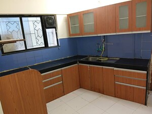 Kitchen in 3 BHK Apartment at Gera Emerald City, Kharadi – for Rent