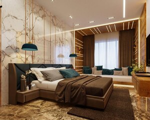 Master Bedroom in 4 BHK Villa at Sughad – for Sale