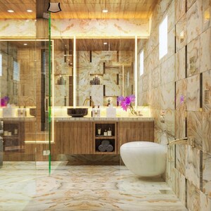 Bathroom in 4 BHK Villa at Sughad – for Sale