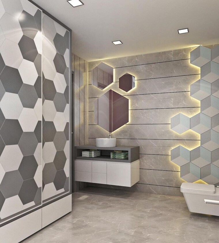 Bathroom, sughad 4 Bedroom 2250 Sq.Ft. Villa In Sughad Ahmedabad 9256341