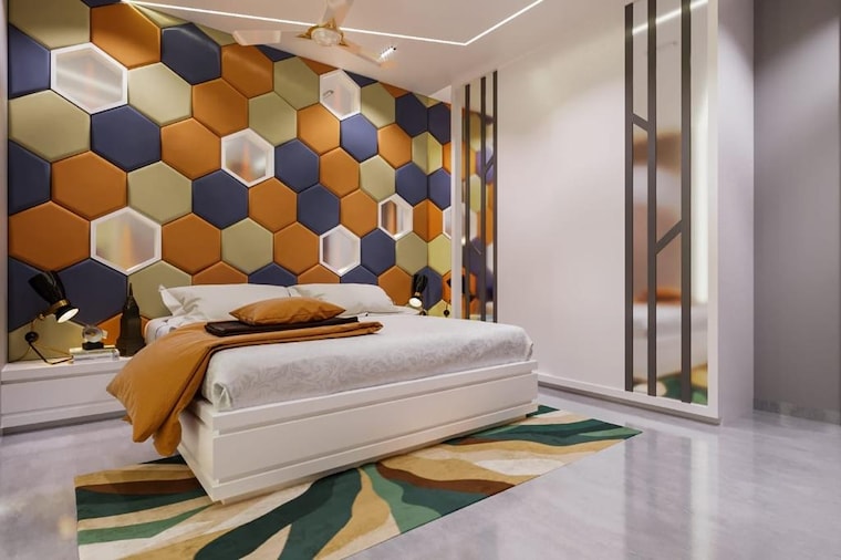 Bedroom, sughad 4 Bedroom 2250 Sq.Ft. Villa In Sughad Ahmedabad 9256341