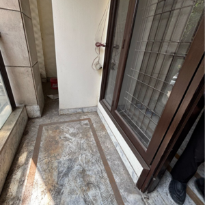Balcony in 2 BHK Builder Floor at Malviya Nagar – for Rent