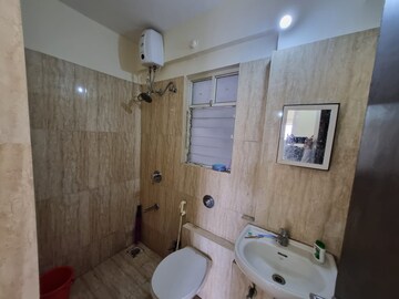 Bathroom in 3 BHK Apartment at Belvalkar Mitrangan, Baner – for Rent