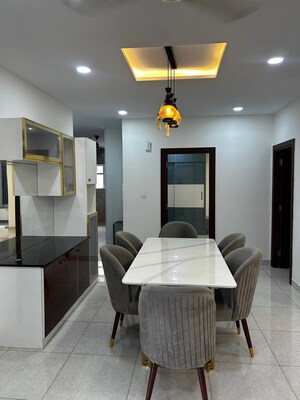 Team Area in 4 BHK Apartment at Prestige High Fields, Gachibowli – for Rent