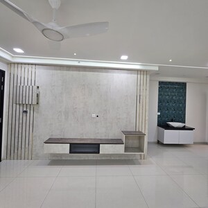 Bathroom in 3 BHK Apartment at Rajapushpa Provincia, Narsingi – for Rent