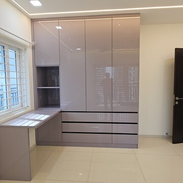 Kitchen in 3 BHK Apartment at Rajapushpa Provincia, Narsingi – for Rent
