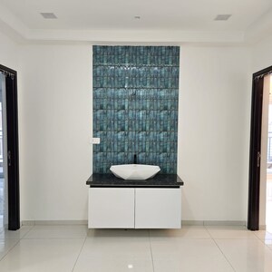 Living Room in 3 BHK Apartment at Rajapushpa Provincia, Narsingi – for Rent