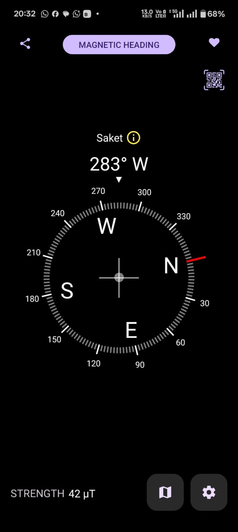 Map Location, saket 3 Bedroom 300 Sq.Yd. Independent House In Saket Delhi 9256417