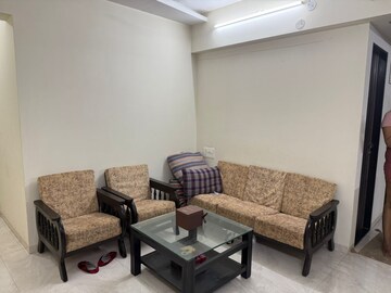Living Room in 2 BHK Apartment at Lucent Fressia Ranibello, Malad East – for Rent