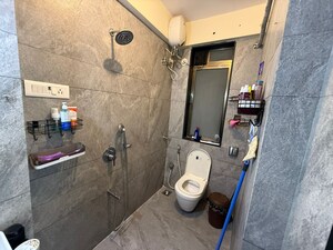 Bathroom in 2 BHK Apartment at Lucent Fressia Ranibello, Malad East – for Rent