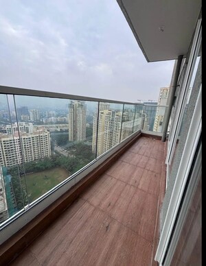 Balcony in 2 BHK Apartment at Indiabulls One Indiabulls, Pokhran Road No Two – for Rent