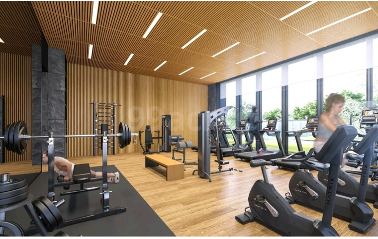 Gym, krisumi-waterfall-suites 1 Bedroom 940 Sq.Ft. Apartment In Sector 36a Gurgaon 9256431