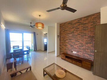 Living Room in 2 BHK Apartment at Sobha Dream Acres, Panathur – for Rent