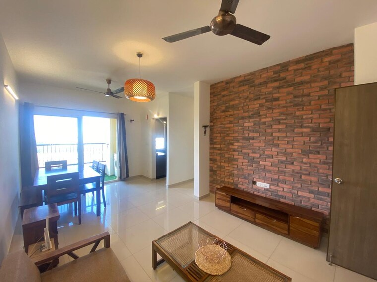Living Room, sobha-dream-acres 2 Bedroom 1020 Sq.Ft. Apartment In Panathur Bangalore 9256448