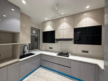 Kitchen in 3 BHK Builder Floor at Greater Kailash I – for Rent