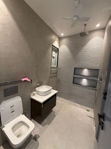 Bathroom in 3 BHK Builder Floor at Greater Kailash I – for Rent
