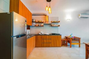 Kitchen in 3 BHK Builder Floor at Chittaranjan Park – for Rent