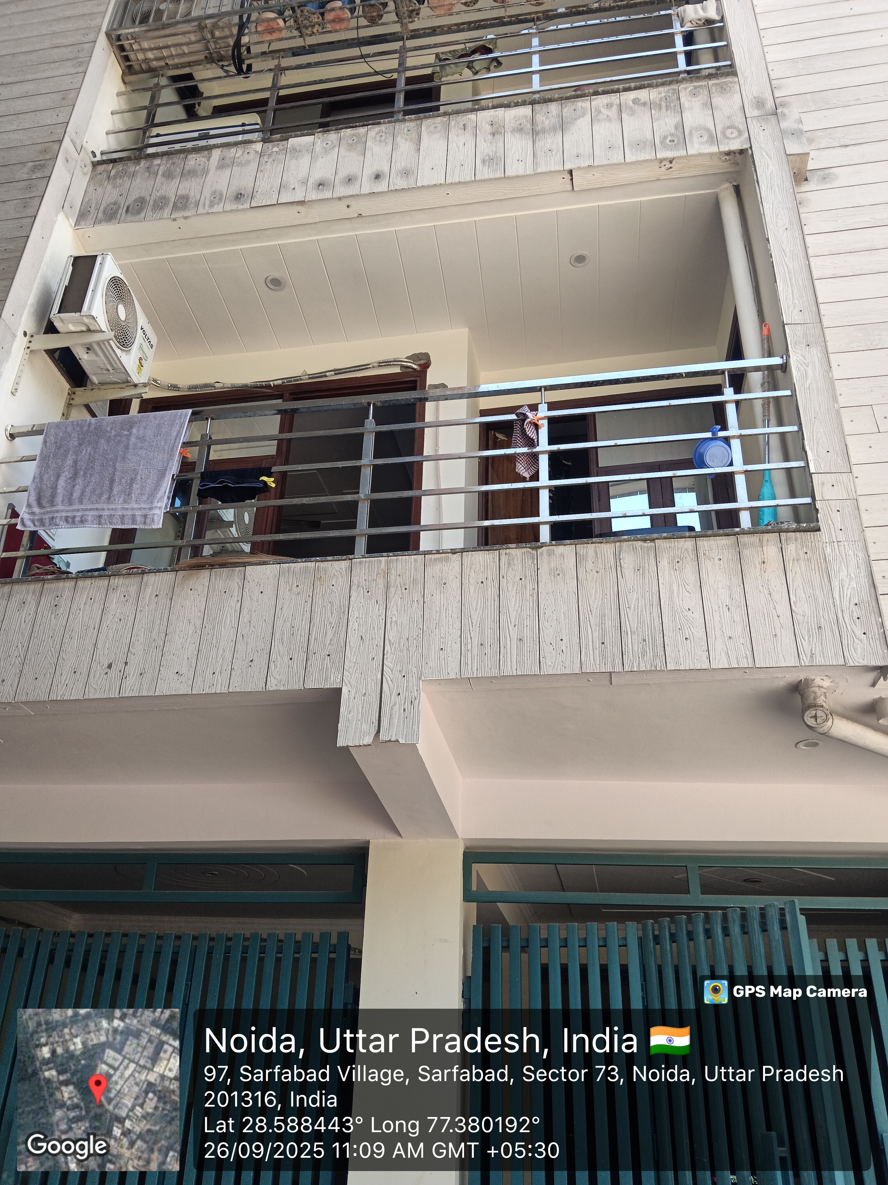 3 BHK + Study Room Builder Floor For Sale in Sarfabad Village