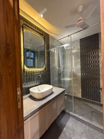 Bathroom in 4 BHK Builder Floor at Greater Kailash ii – for Rent
