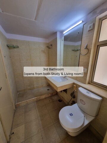 Bathroom in 3.5 BHK Apartment at BPTP Freedom Park Life, Sector 57 – for Rent