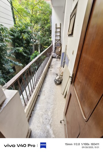 Balcony in 3.5 BHK Builder Floor at Laxmi Nagar – for Sale