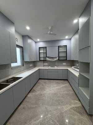 Kitchen in 4 BHK Builder Floor at Greater Kailash – for Rent