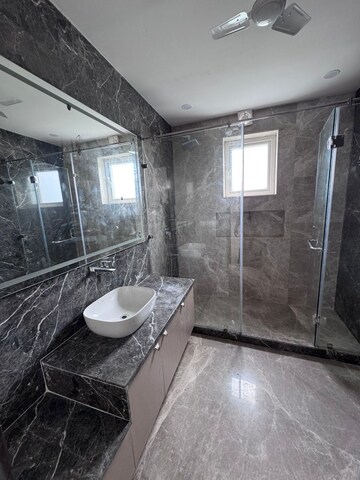 Bathroom in 4 BHK Builder Floor at Greater Kailash – for Rent