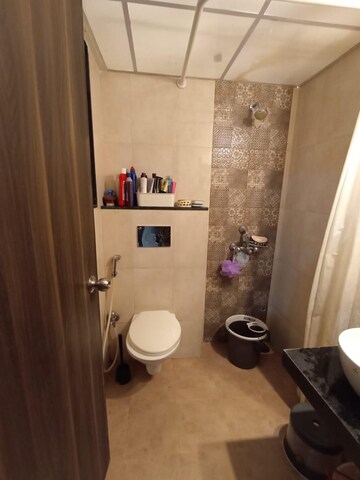 Bathroom in 1 BHK Apartment at Hubtown Gardenia, Mira Road – for Rent