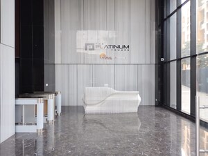 Building Lobby in  Office Space at The Platinum Towers, Kharadi – for Sale
