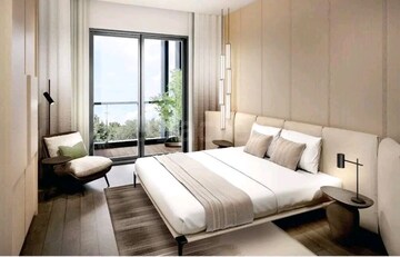 Bedroom in 2 BHK Apartment at Krisumi Waterside Residences, Sector 36a – for Sale